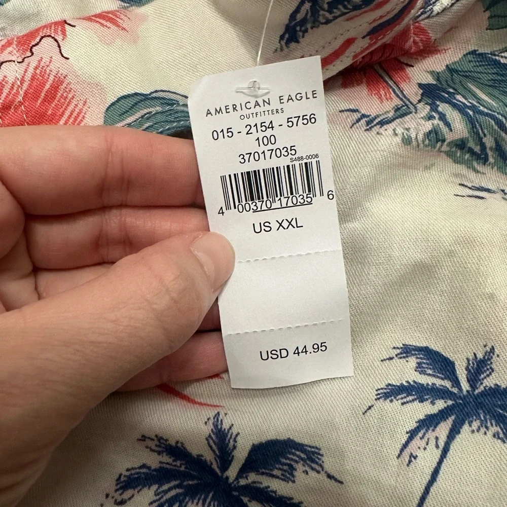 AE Floral Hawaiian Shirt - Picture 5 of 5